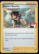 Pokemon Zinnia's Resolve 164/203 Prize Pack Series Cards Non-Holo Pack Fresh NM