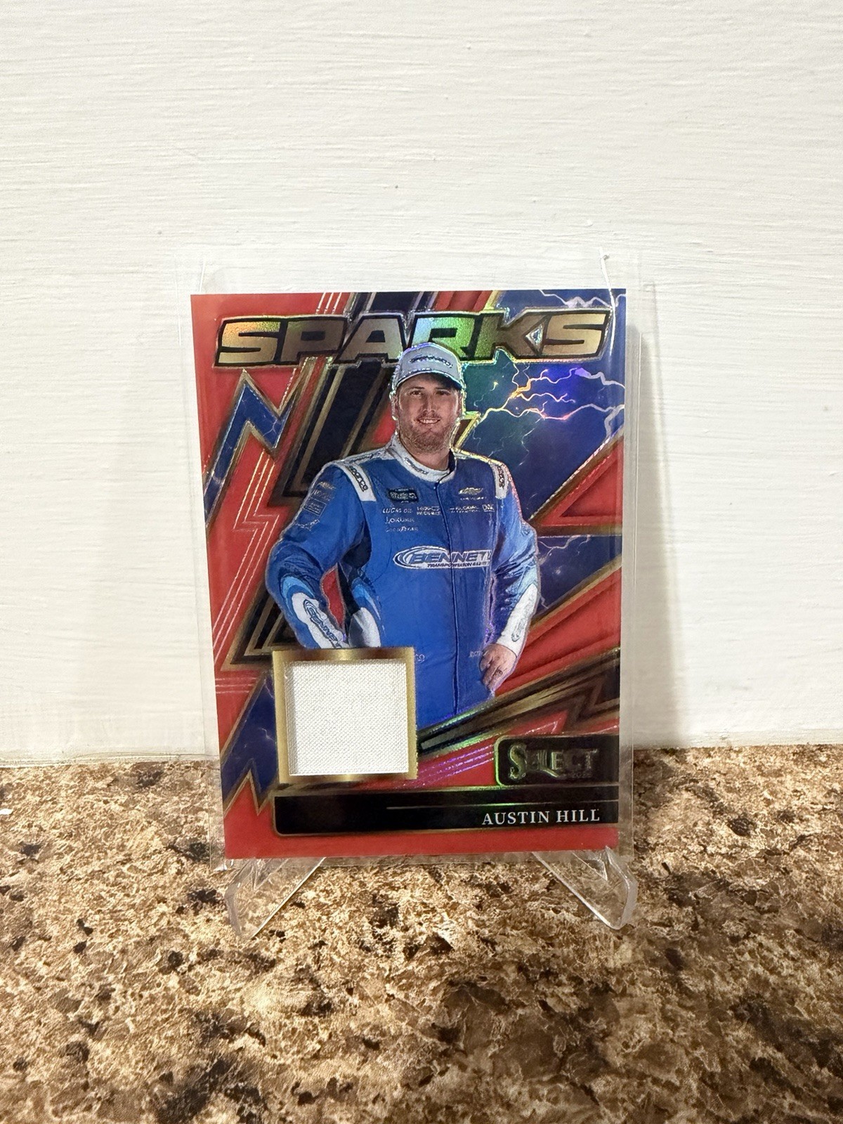 2026 Panini Select NASCAR Austin Hill Sparks Race Used Patch /99 #SP-AHL