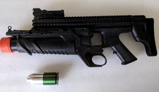 MK13 Airsoft BB Grenade Launcher with 40mm Gas Grenade Cannister