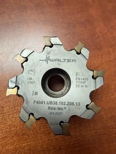 Used Walter shoulder milling cutter Part # 5537905 ISO # F4041.UB38.102.Z08.13