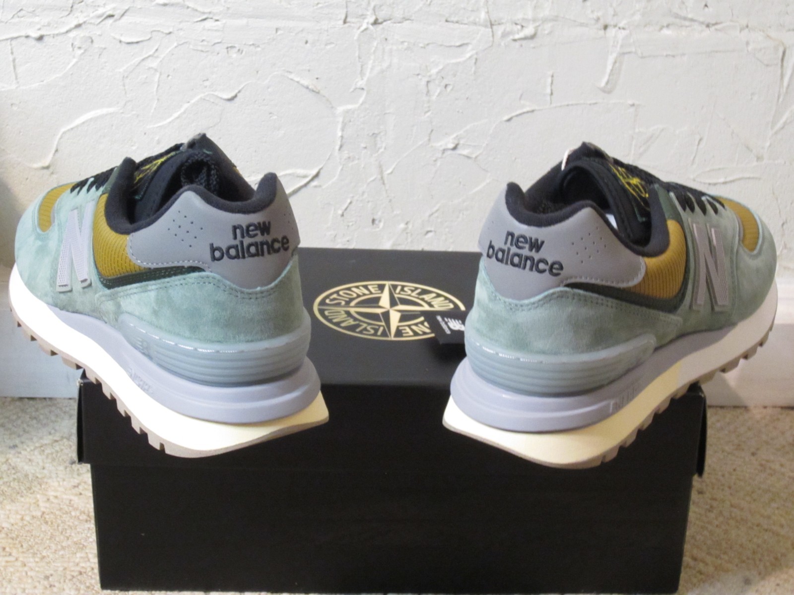 Stone Island x New Balance 574 Legacy U574LGTN Light Green Men's Size 10 NEW! thumbnail 8