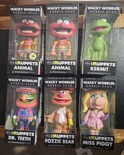FUNKO WACKY WOBBLER - The MUPPETS SET with METALLIC ANIMAL