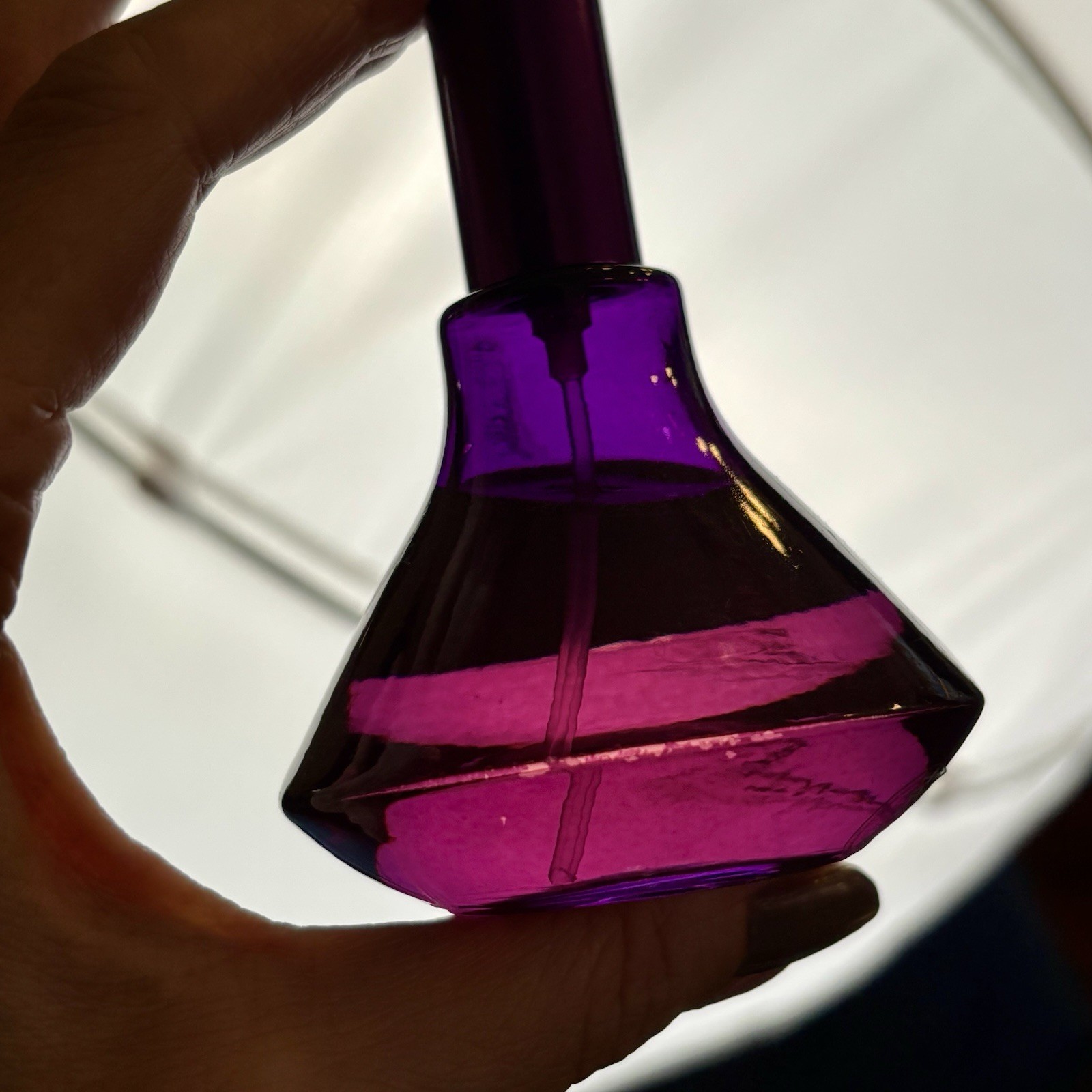 Avon mark Karmala Eau de Toilette 1.7 oz FULL Old Stock Purple Bottle perfume