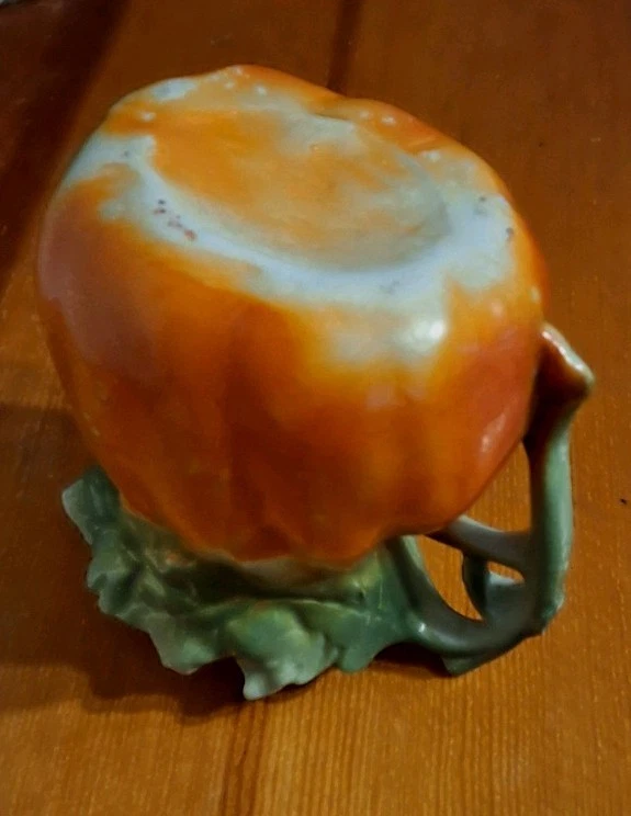 Antigo Royal Bayreuth Creme em Forma de Tomate Baviera, Alemanha Colecionável Pintura Hnd - Imagem 2 de 2