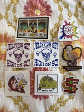 8 String Cheese Incident Sticker Lot (Includes 4 Vintage Ones) All RARE Finds!