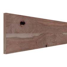 3/4 In. D X 7.25 In. W X 2 Ft. L Unfinished Rustic Cherry Wood Board