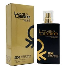 Love &Desire GOLD Parfum für Frauen mit 4 Pheromone 2x stärker Lust 100ml