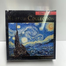 Starry Night Puzzle 500 Pieces Jigsaw by Vincent van Gogh Made by Clementoni