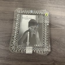 Waterford Crystal Glass Lismore Tabletop Picture Frame 8 x 10 for 5 x 7 Picture