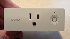 WeMo WiFi Enabled Mini Smart Plug - White (F7C063)
