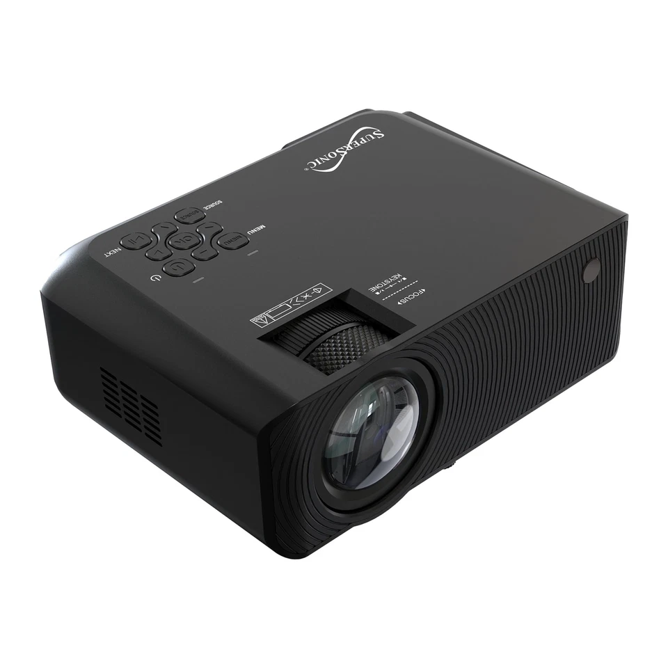 SC-82P 3.97-inch Home Theater Bluetooth Projector with Crystal Clear 7000 Lum... - Image 3 of 4
