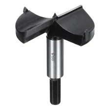 Forstner Drill Bit 2-41/64" Tungsten Carbide Hex Shank 3 Teeth Wood Drilling Bit