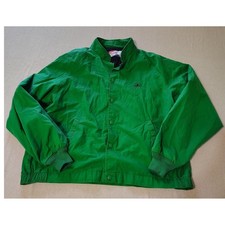 Vintage Pioneer Seed Swingster Green Bomber Jacket Mens XL Proud Windbreaker