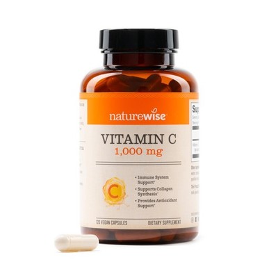 Vitamin C 1000mg Capsules - Extra Strength Vegan Vitamin C for Daily Antioxid...