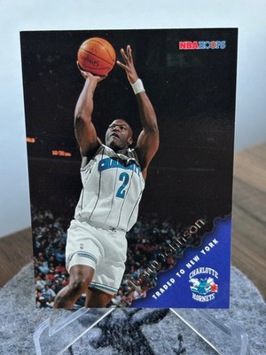   1996-97 SkyBox NBA Hoops Larry Johnson Charlotte Hornets #17