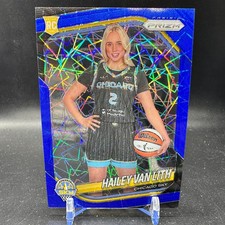 Hailey Van Lith Rookie Blue Velocity Prizm Variation 2025 Panini Prizm WNBA #139
