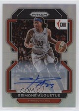 2022 Panini Prizm WNBA W25 Prizm Signatures Seimone Augustus #156 Auto HOF 1s6