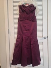 Elegant Plum Formal Gown   Perfect for Mother...