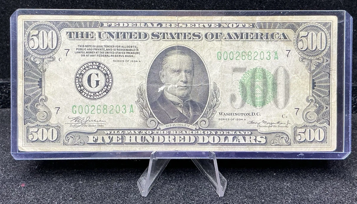 未经认证500 美元纸币| eBay