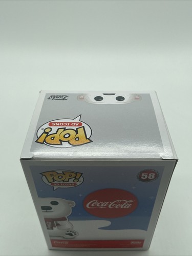 Funko Pop! Coca-Cola Polar Bear #58 (Diamond Exclusive) Special Edition - Picture 3 of 5