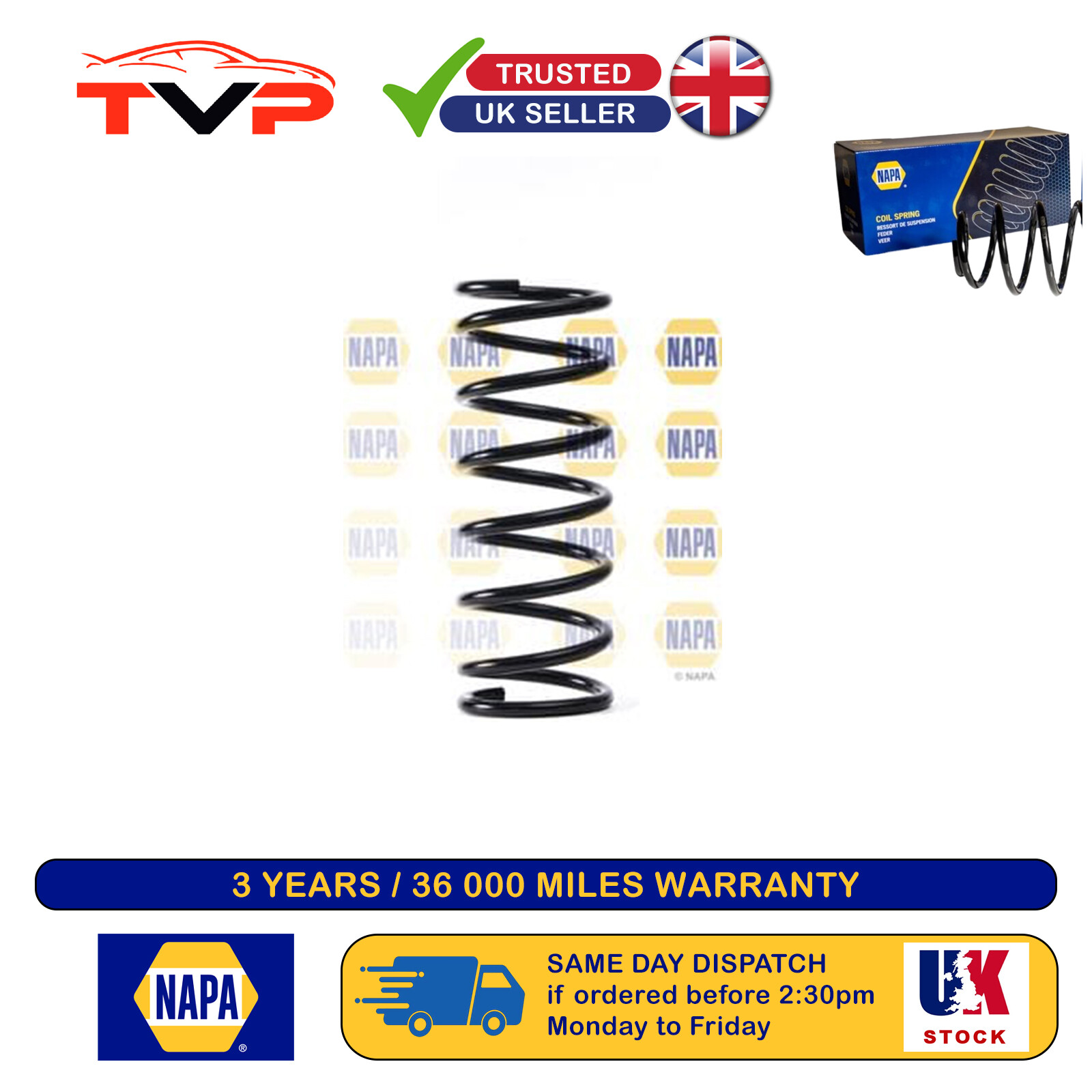 Napa Coil Spring For Mazda MX-5 1990-1998 1.6 1.8 NCS1778