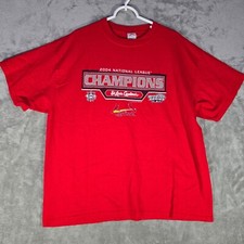 Vintage St Louis Cardinals Shirt Mens XL Red World Series Champions T-Shirt