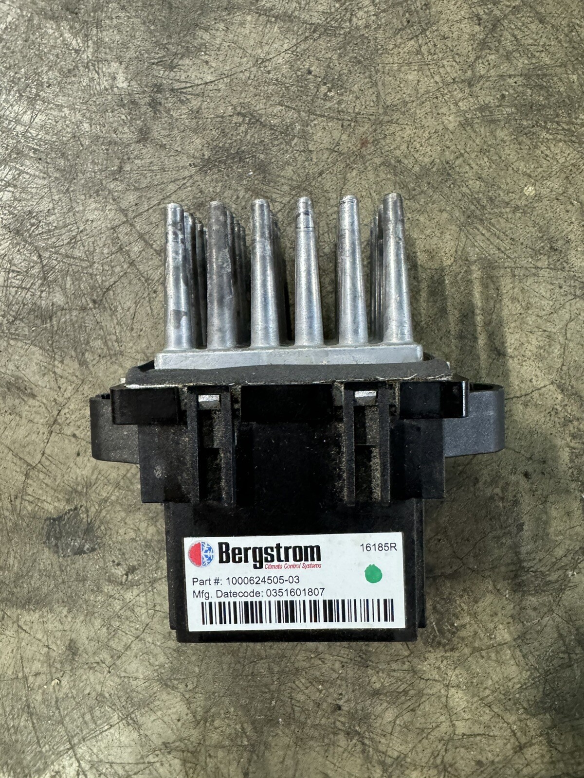 BERGSTROM 1000624505-03 16185R, INTERNATIONAL BLOWER MOTOR 
