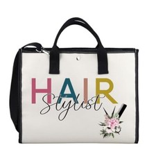 Hair Stylist Tote Bag Cosmetologist Tote Bag Hairstylist Gift Barber Bag Hair...