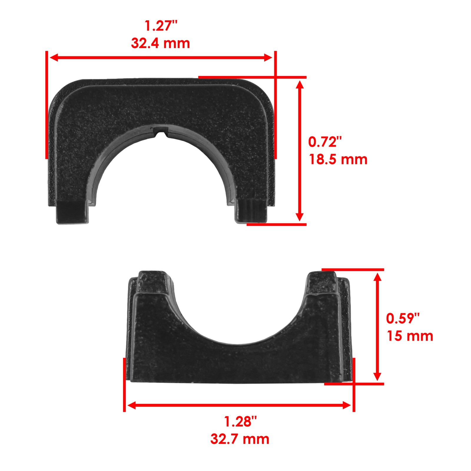 Front Upper Lower Stabilizer Bar Bushing for Polaris 5439733 