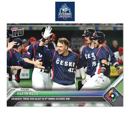 2023 Topps Now WBC-11 MARTIN MUZIK