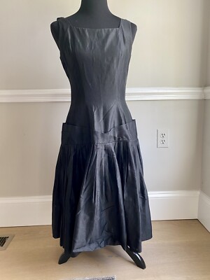 Vintage black cocktail dress Approx Size 2