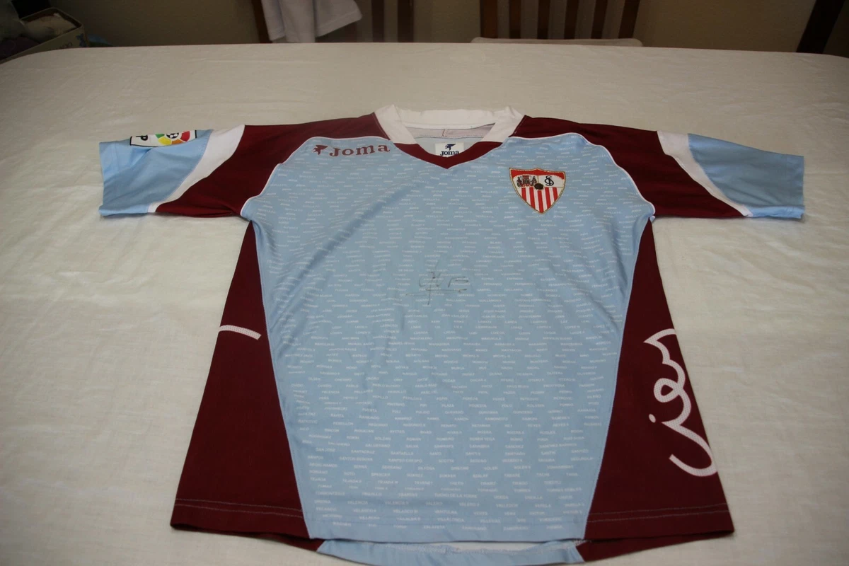 T Shirt Official Centenary Sevilla F.C Brand Joma Size 14