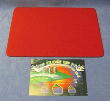 CLOSE UP PAD VDF   RED - SIZE 11 x 15.5 INCHES - NEW SEALED