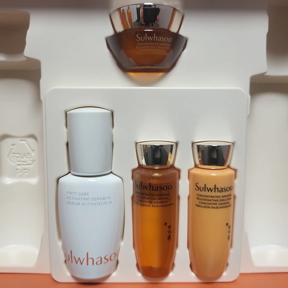 Sulwhasoo Concetrated Ginseng Rejuvenating Toner+Emulsion Set STANDARD SHIPPING - Bild 4 von 4