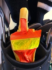 Stick It To The Man - Golf Blade Putter Headcover Cover - Funny Golfer Gift