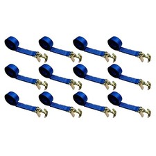 Usa Heavy Duty 12 Pack 2 X 10 Tj Combo Hook Towing Straps For Truck Wrecker