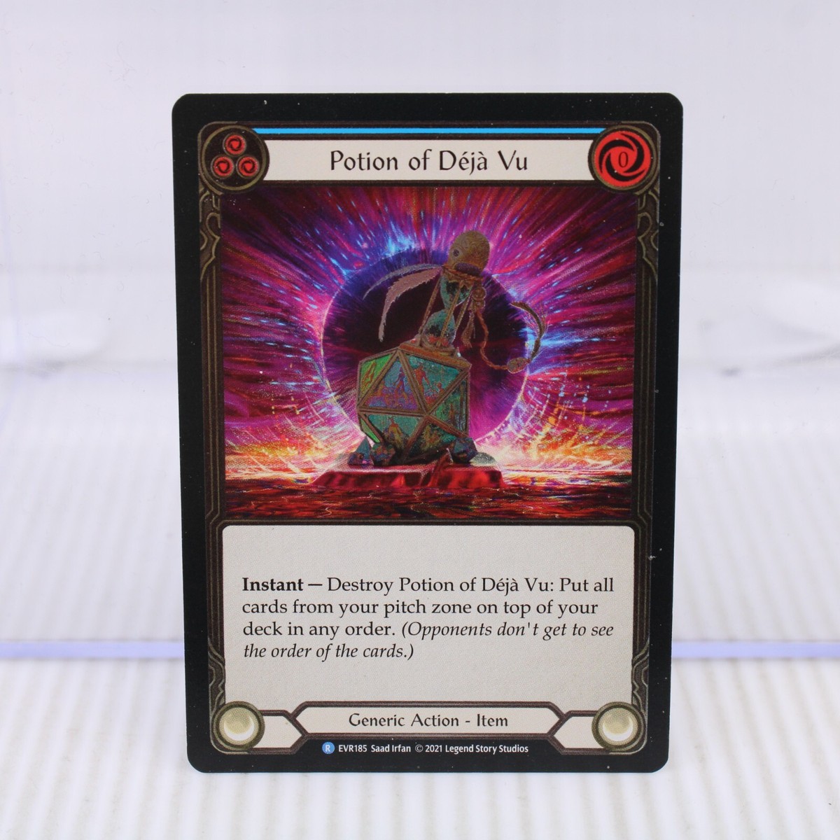 A6 Flesh and Blood TCG Everfest 1st Edition Cold Foil Potion of