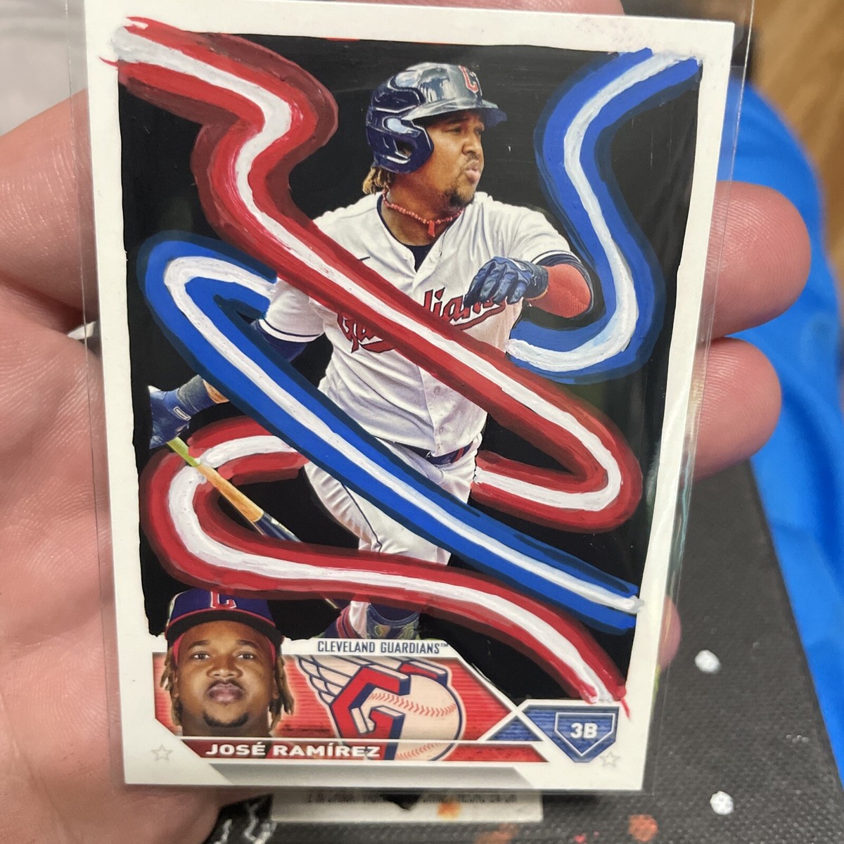 custom art baseball card Hand Painted 1/1 | eBay