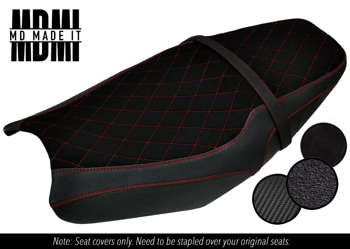 FITS KAWASAKI ZX14R ZZR 1400 06-11 CUSTOM SUEDE VINYL SEAT COVER