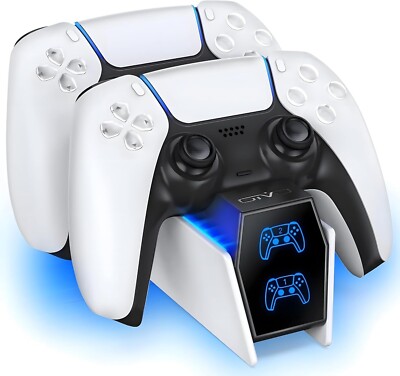OIVO PS5 Controller Ladestation | für 2 Controller | fast Charging