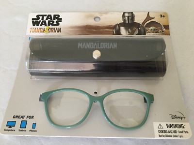 Star Wars Mandalorian Kids Blue Light Blocking Glasses Baby Yoda New