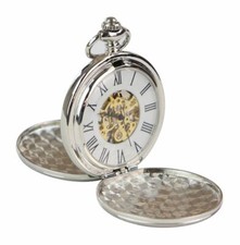 Classic Mechanical Pocket Watch Peaky Blinders Vintage 1920s Skeleton Automatic