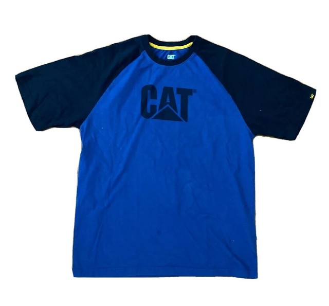 CATERPILLAR CAT Official Construction Equipment Brand Raglan TShirt