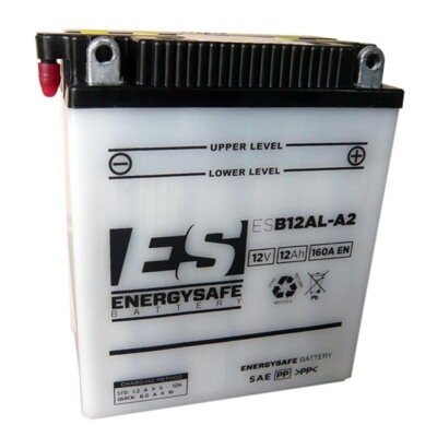 KAWASAKI EN Vulcan (EN500) 500 1996-2005 AKKU ES B12AL-A2 12V/12AH