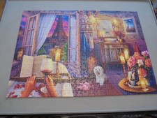 Ravensburger 500 Large Piece Puzzle Cozy Bathroom Complete 2021