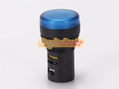 .1Pcs New CHINT Signal Lamp ND16-22DS  AC/DC/24V Blue