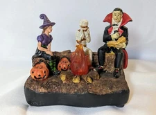 FG Square™ Spooky Campfire Stories Great For Lemax Hollween Village 
