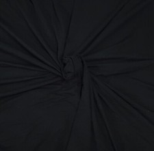 Black Stretchy Jersey Knit Bamboo Spandex Fabric by the Yard  Wholesale KH191