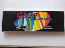 Vintag Glory Oil Pastel Made In Japan 25 Colors Non-Toxic/Smudge Art Supplies