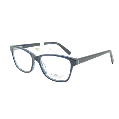 Trend By DNA A 4016 BLK/BLU Designer Looks For Less Eyeglass Frames 54 15 145
